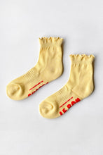Load image into Gallery viewer, Le Bon Shoppe | Ruffled Hugger Crew Socks

