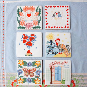 Cheers to love | StoryTiles art on tile