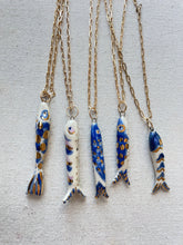 Load image into Gallery viewer, Carola Spitzer | Fish "Catch" Necklace
