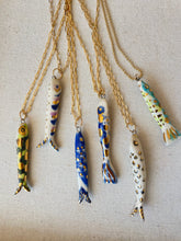 Load image into Gallery viewer, Carola Spitzer | Fish "Catch" Necklace
