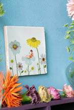 Load image into Gallery viewer, Surrounded by flowers | StoryTiles art on tile
