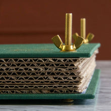 Load image into Gallery viewer, The Botanical Flower Press – Linen Cover &amp; Gold Foil
