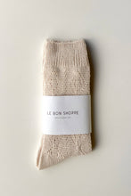 Load image into Gallery viewer, Le Bon Shoppe | Modal Eyelet Socks
