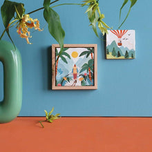 Load image into Gallery viewer, Up in the air with you | StoryTiles art on tile
