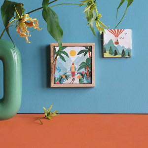 Up in the air with you | StoryTiles art on tile
