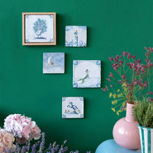 Load image into Gallery viewer, Catching dreams | StoryTiles art on tile
