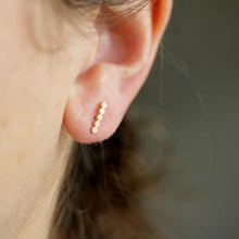 Load image into Gallery viewer, Rebecca Haas Jewelry | Dotted Bar Posts
