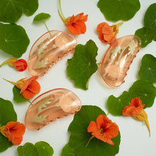 Load image into Gallery viewer, California Poppy Claw - Orange Acetate Flower Hair Clip
