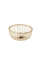 Load image into Gallery viewer, Fog Linen | Wire Basket Round Shallow (M)
