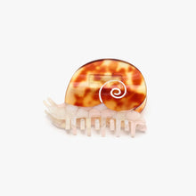 Load image into Gallery viewer, Winona Irene | Sea Snail Women&#39;s Tortoise Shell Acetate Hair Claw Clip
