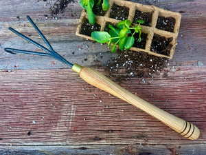 Long-Handled Garden Tool Set