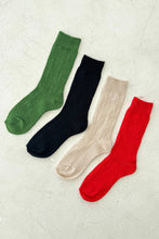 Load image into Gallery viewer, Le Bon Shoppe | Modal Eyelet Socks
