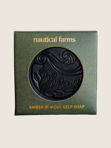 Amber & moss kelp soap