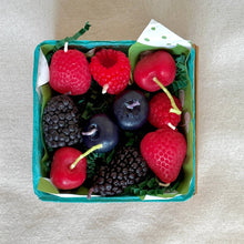 Load image into Gallery viewer, Mixed Berry Beeswax Birthday Candles
