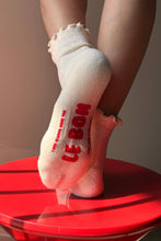 Load image into Gallery viewer, Le Bon Shoppe | Ruffled Hugger Crew Socks
