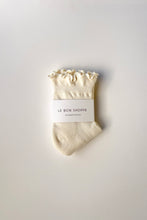 Load image into Gallery viewer, Le Bon Shoppe | Ruffled Hugger Crew Socks
