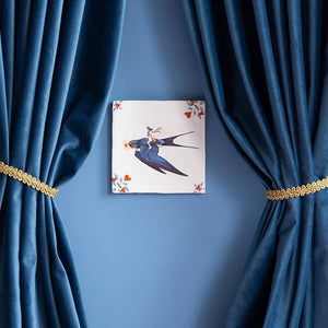 Sending you a message | StoryTiles art on tile