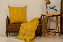 Load image into Gallery viewer, BK Tuscany Yellow Handwoven Pillow
