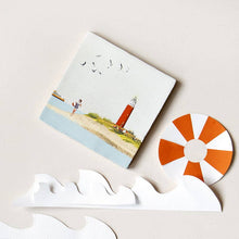 Load image into Gallery viewer, Back on Texel | StoryTiles art on tile
