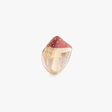 Load image into Gallery viewer, Winona Irene | Mushroom Mini Acetate Hair Claw Clip With Rhinestones
