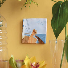Load image into Gallery viewer, View on the horizon | StoryTiles art on tile
