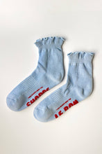 Load image into Gallery viewer, Le Bon Shoppe | Ruffled Hugger Crew Socks
