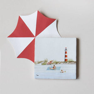 Salty sand van Ameland | StoryTiles art on tile