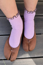 Load image into Gallery viewer, Le Bon Shoppe | The Petite Ruffled Modal Socks
