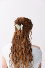 Load image into Gallery viewer, Winona Irene | Light Green Acetate Lunar Moth Hair Claw with Crescent Moons
