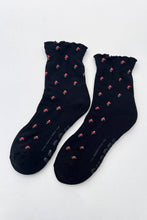 Load image into Gallery viewer, Le Bon shoppe | Petal Ruffled Hugger Crew Socks
