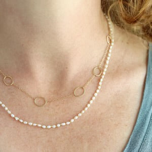 Rebecca Haas Jewelry | Emma Knotted Pearl Wrap