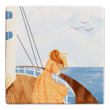 Load image into Gallery viewer, View on the horizon | StoryTiles art on tile
