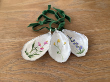 Load image into Gallery viewer, Katherine White  | Handmade Oyster Shell Ornaments
