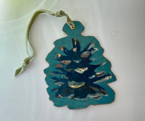 Julie Tooth | Painted Original Ornament Small