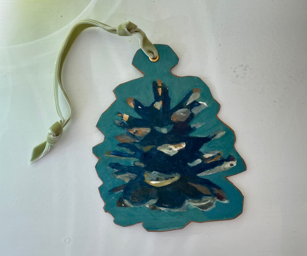 Julie Tooth | Painted Original Ornament Small
