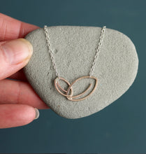 Load image into Gallery viewer, Rebecca Haas Jewelry | Linked Leaf Necklace
