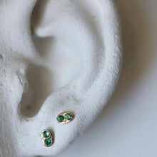 Load image into Gallery viewer, Sky Eyes Fine Jewelry | 14k Two-Stone Oval Pair
