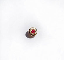 Load image into Gallery viewer, Sky Eyes Fine Jewelry | 14k Gold Single Studs | Natural Diamond, Saphire, Ruby, Emerald
