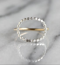 Load image into Gallery viewer, Rebecca Haas Jewelry | Dotted Oval Ring | SS
