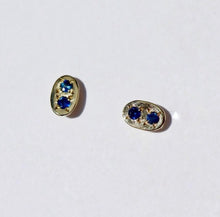 Load image into Gallery viewer, Sky Eyes Fine Jewelry | 14k Two-Stone Oval Pair
