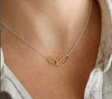 Load image into Gallery viewer, Rebecca Haas Jewelry | Linked Leaf Necklace
