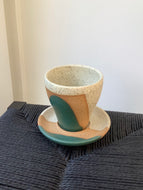 Shelby Stevens l Latte Cup & Saucer