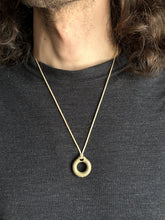 Load image into Gallery viewer, Cat Bates | Portal Necklace, Brass
