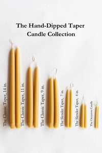 Millstream Home | The Limited Edition Hand-Dipped Slender Taper Candle