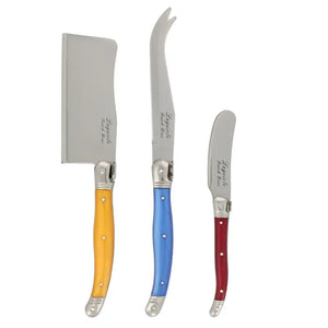 French Home | Laguiole | Set of 3 Cheese Knives