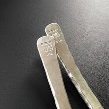Load image into Gallery viewer, DMG Designs | Hand Forged Curved Spoon | Sterling Silver
