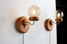 Load image into Gallery viewer, Dirt Wood Brass I The Hartland Sconce
