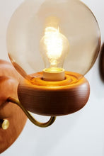 Load image into Gallery viewer, Dirt Wood Brass I The Hartland Sconce
