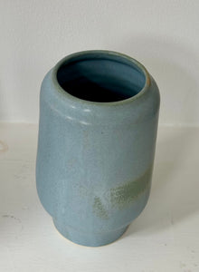 Alice Nasto Ceramics | Denim Blue Tall Tapered Foot Vase