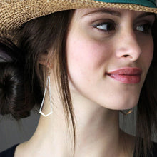 Load image into Gallery viewer, Rebecca Haas Jewelry | Chevron Swing Earring
